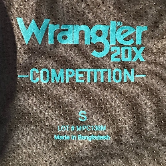 Men’s Wrangler 20X Western Shirt - Sz Small - Picture 3 of 3